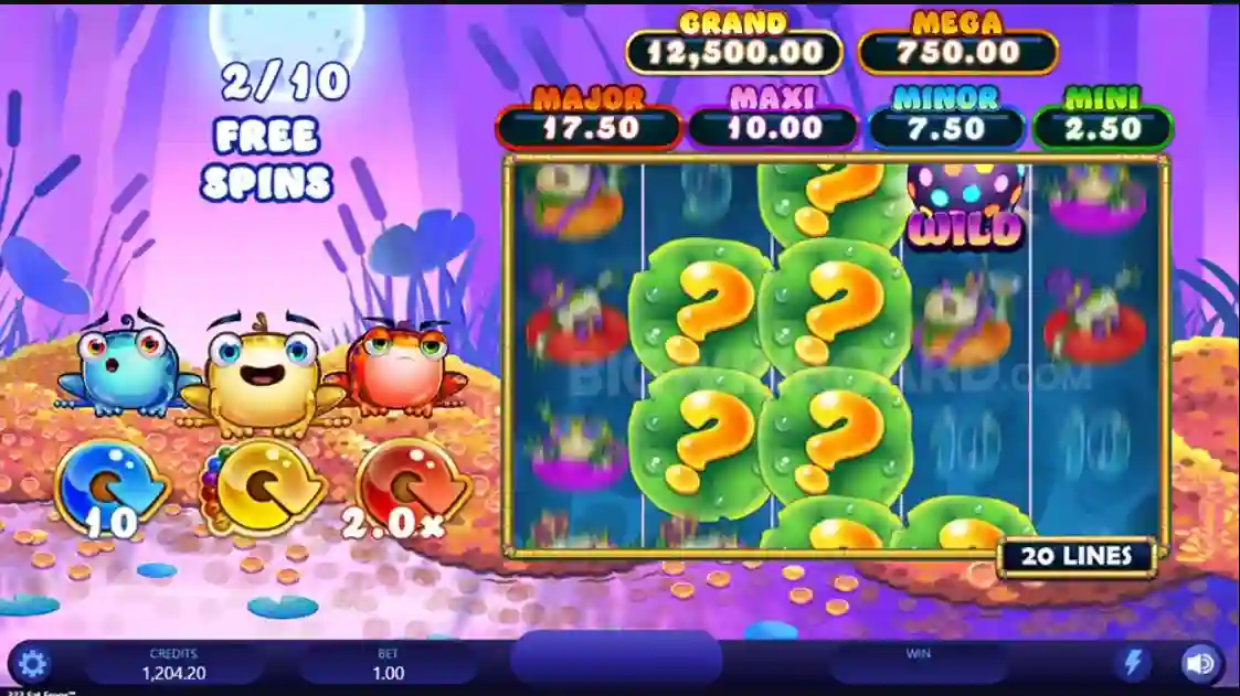Game 333 Fat Frogs Power Combo Slot