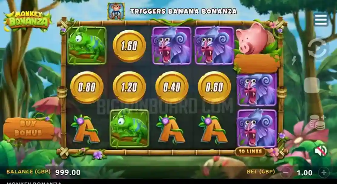 Permainan Monyet Bonanza & Potensi Hingga 5. 000x Taruhan